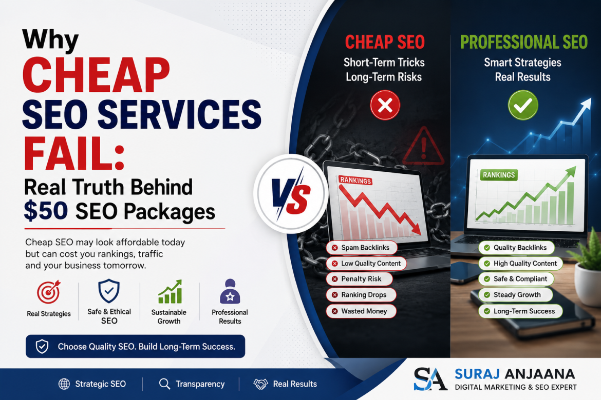 Cheap vs professional SEO comparison