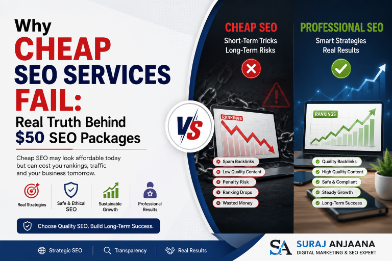 Cheap vs professional SEO comparison