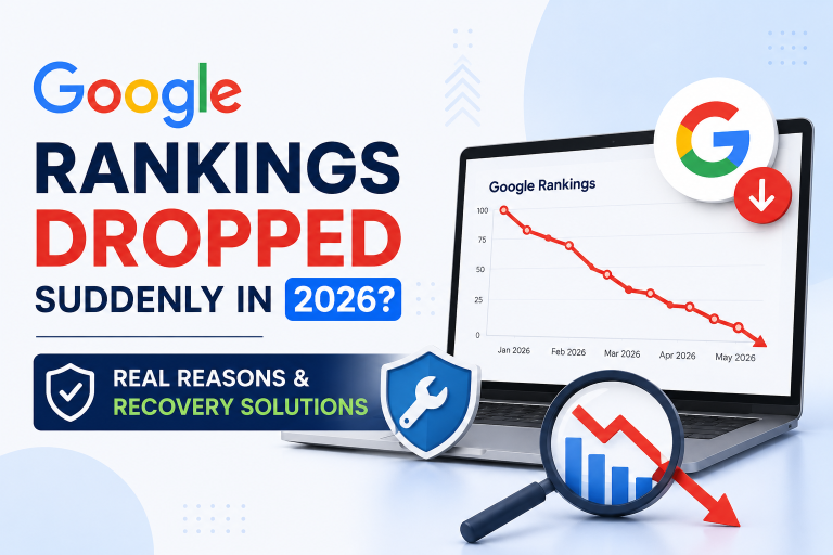 Google ranking drop suddenly